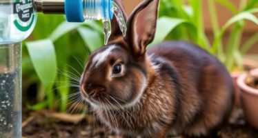 Вода для кроликов: сколько нужно в день и как организовать питьевой режим