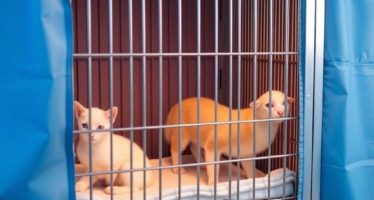 Клетки для кормящих крольчих: безопасность крольчат