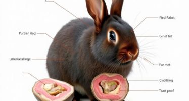 Черно-бурый кролик: особенности меха и мяса