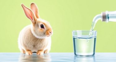 Кролики и вода: сколько пьют и как часто менять