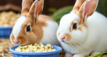 Рацион молодняка: особенности питания крольчат