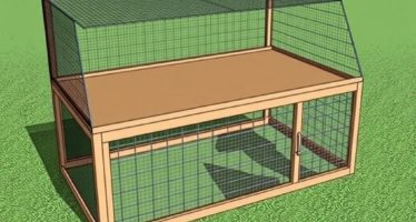 Клетки для кроликов своими руками: чертежи и пошаговая инструкция