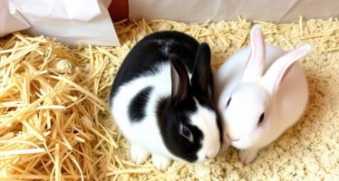 Подстилка для кроликов: солома, опилки, бумага — как выбрать и грамотно комбинировать