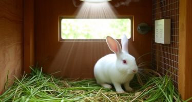 Вентиляция в крольчатнике: естественная и принудительная