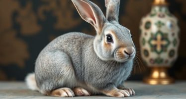 Венский голубой кролик: красота и продуктивность