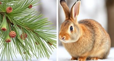 Хвоя в рационе кроликов: зимой и летом — как выбрать, когда и зачем