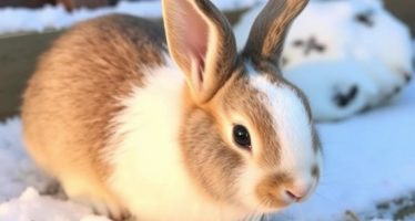 Содержание кроликов зимой на улице: утепление и обогрев