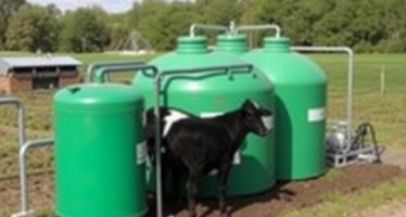 Биогазовые установки для ферм: использование навоза